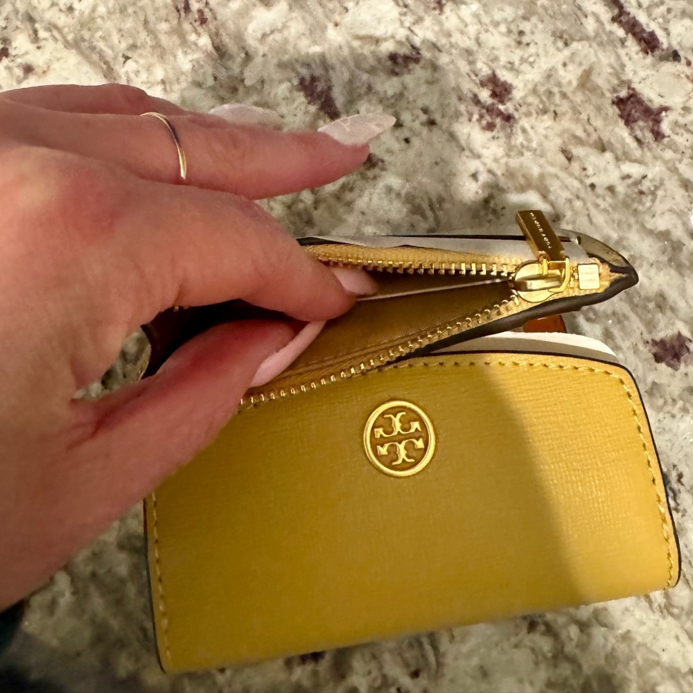 Tory Burch Taupe and Cream Women's Wallet - Picture 6 of 6
